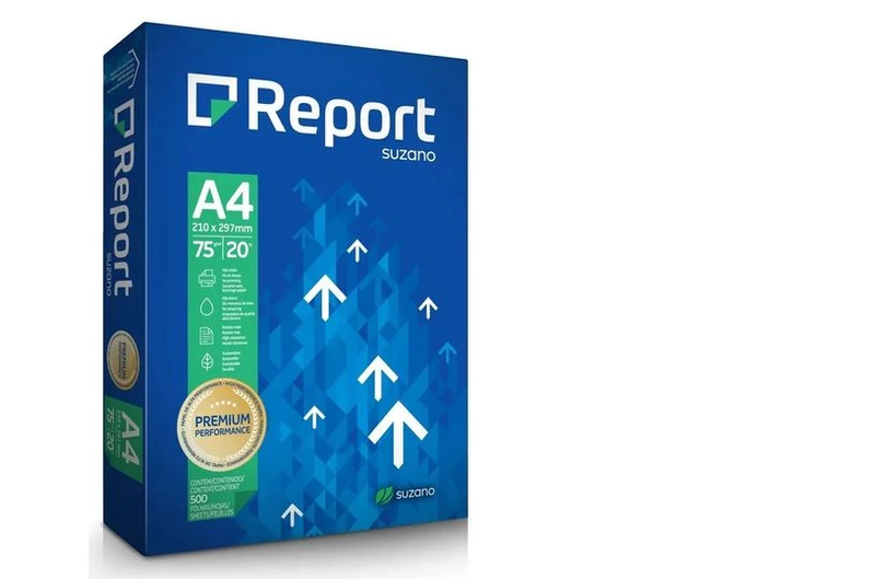 Papel Sulfite A4 Report Branco 500 Folhas Suzano